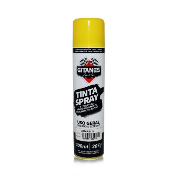 TINTA SPRAY AMARELA GITANES 300 ML