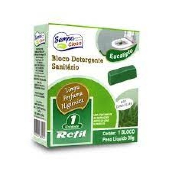 REFIL BLOCO SANITARIO EUCALIPTO UNID. 35G.