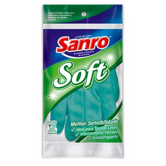 LUVA SANRO SOFT P