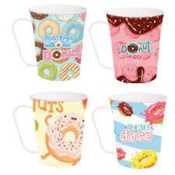 CANECA DEC. DONUTS 430ML KOZI