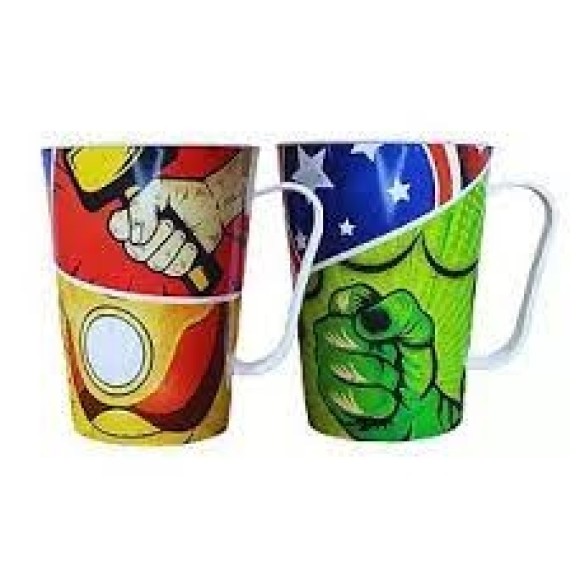 CANECA DEC. HEROI 430ML KOZI