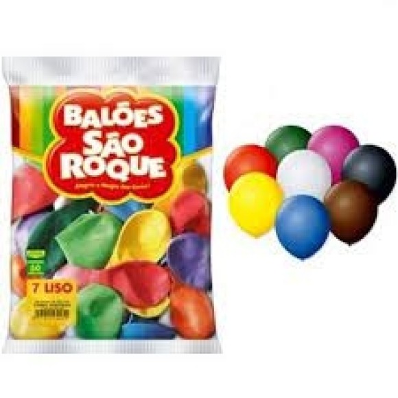 BALAO 7'' SORTIDO S. ROQUE C/50