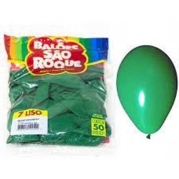 BALAO 7'' VERDE F. S. ROQUE C/50