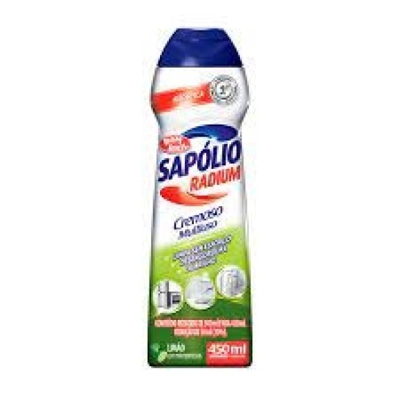 SAPOLIO RADIUM CREMOSO LIMAO BOM BRIL 450ML