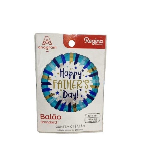 BALAO METALIZADO HAPPY FATHER'S DAY