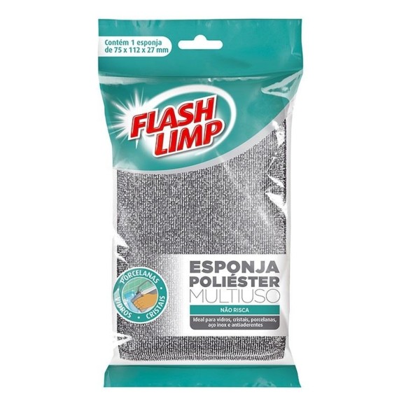 ESPONJA MULTIUSO FLASH LIMP UNID. (10)